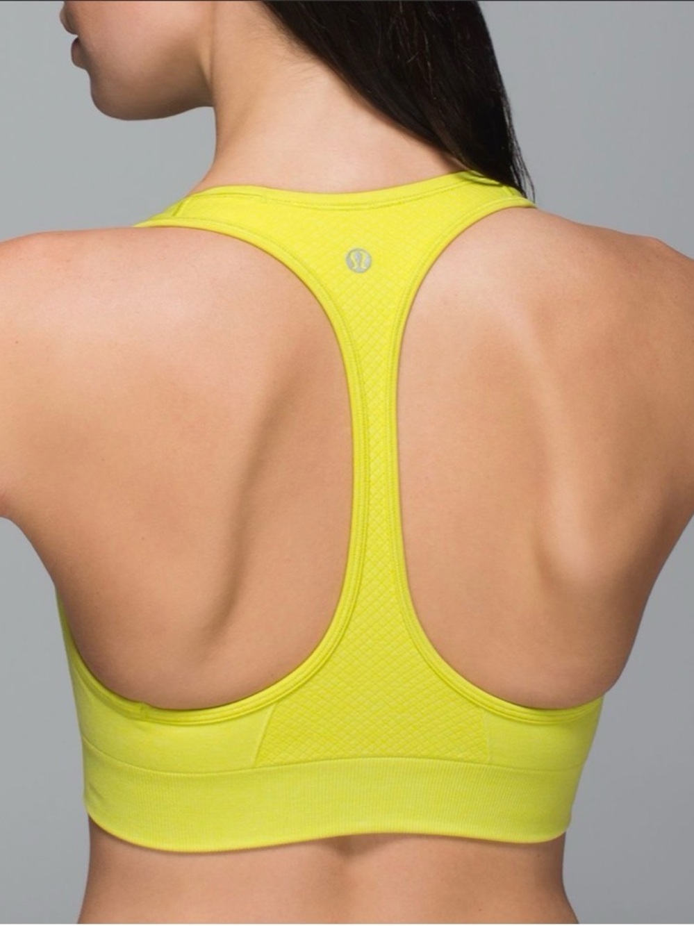 Lululemon Ebb & Flow Bra
Heathered Split Pea